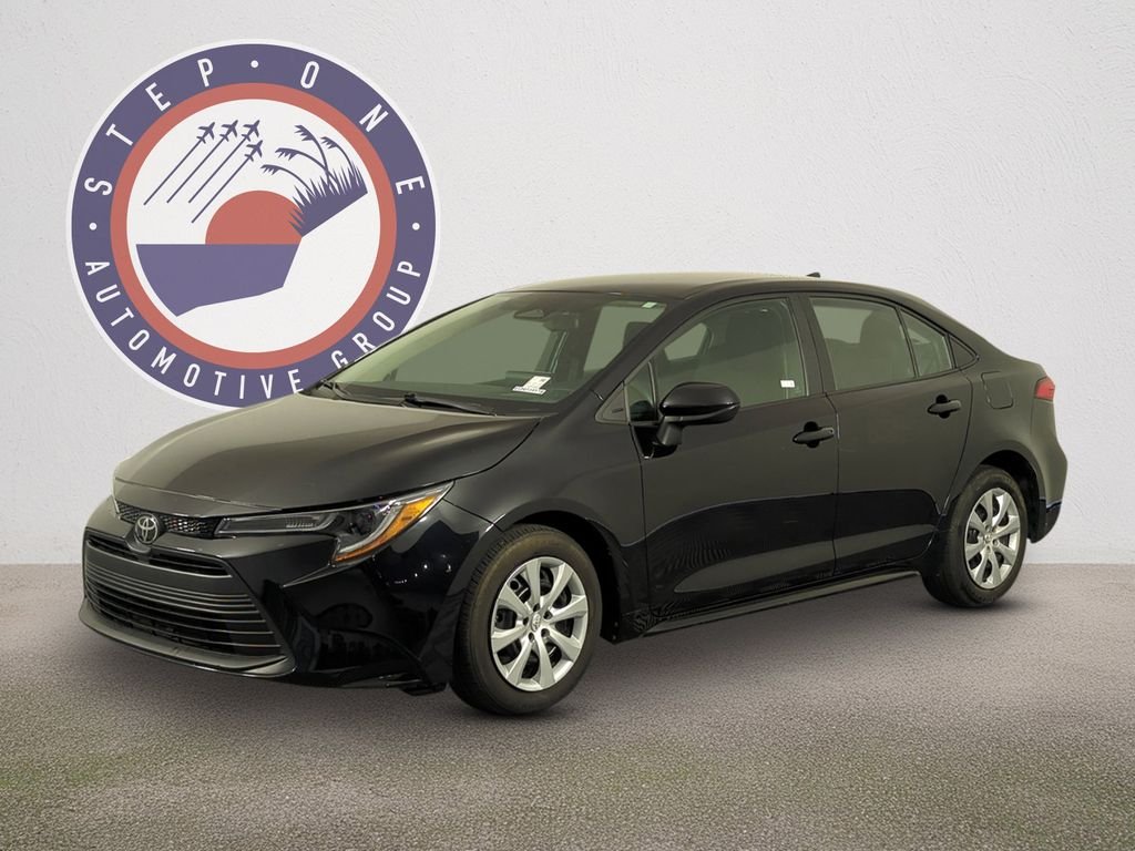 Used 2023 Black Toyota LE image 1