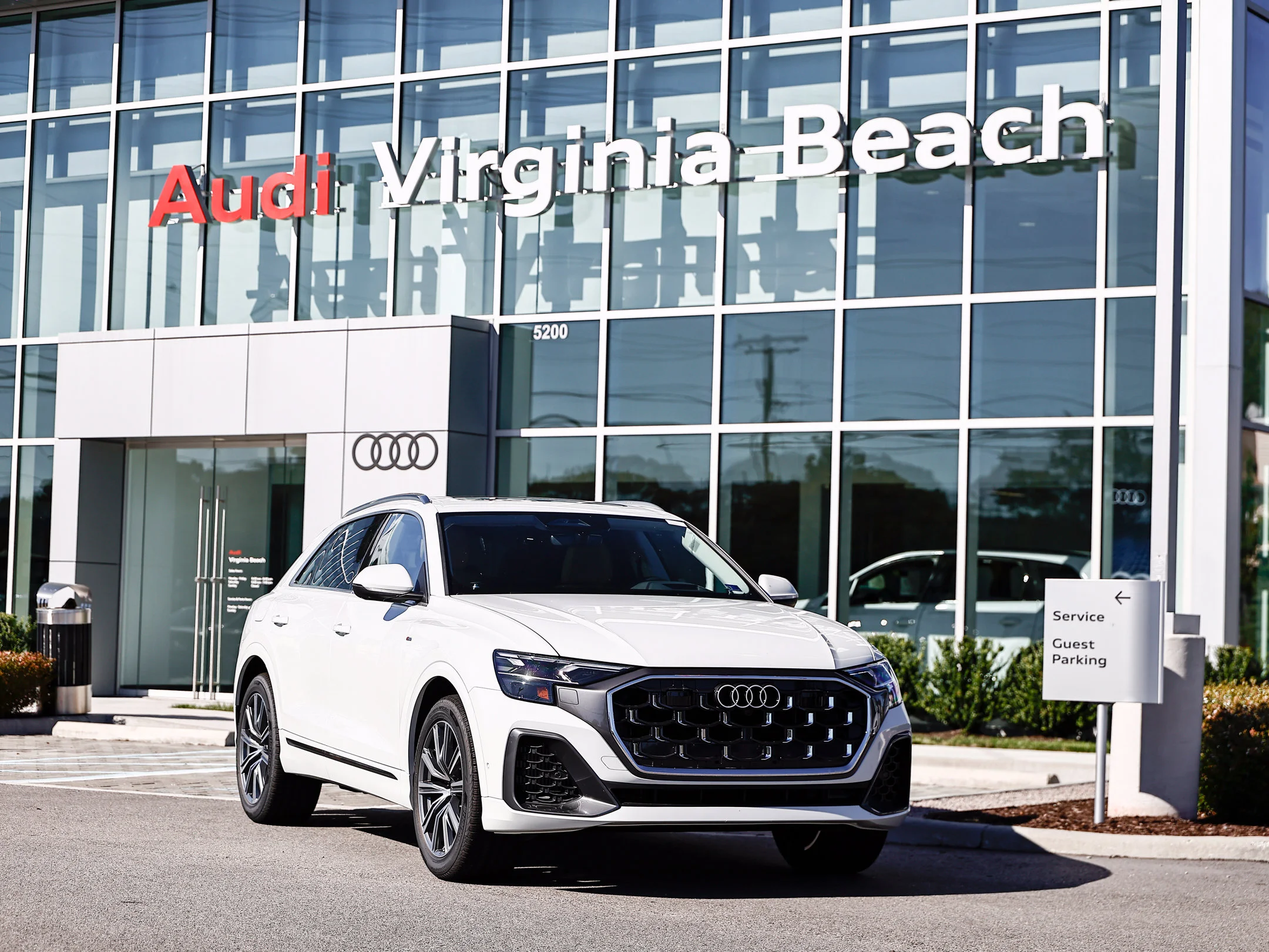 New 2027 Carrara White Audi  image 1