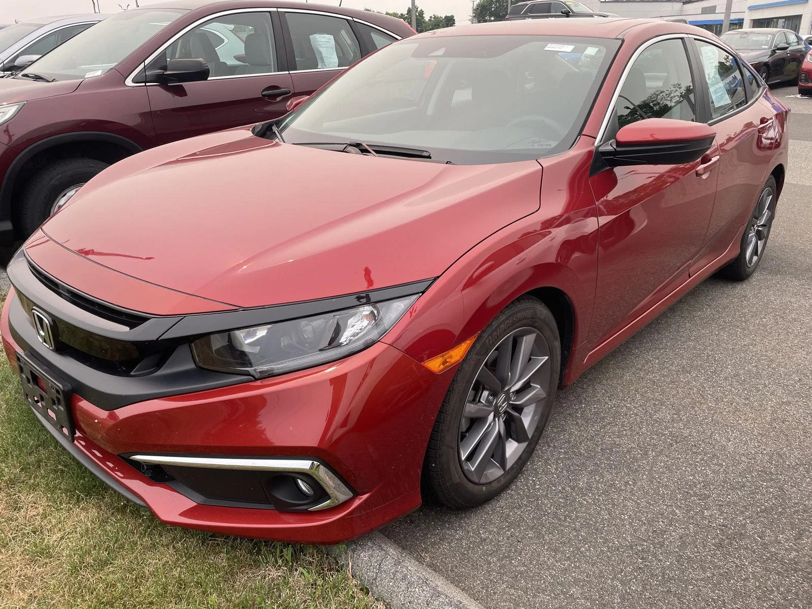 Used 2019 Molten Lava Pearl Honda EX image 3