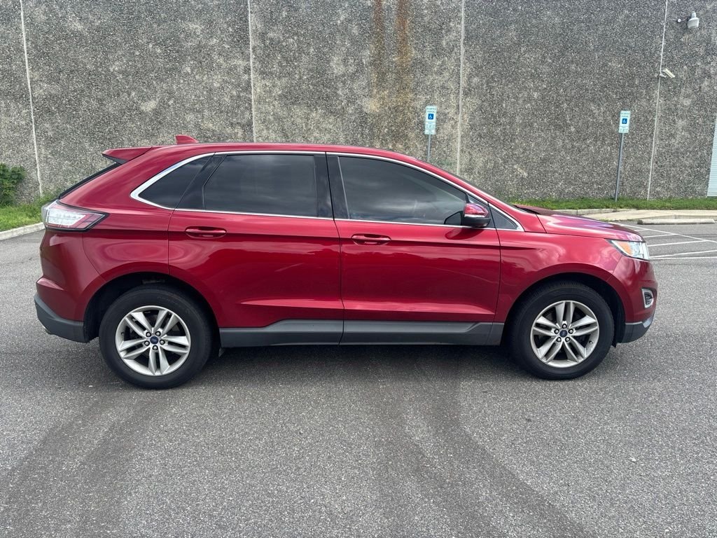 Used 2017 Red Ford SEL image 8