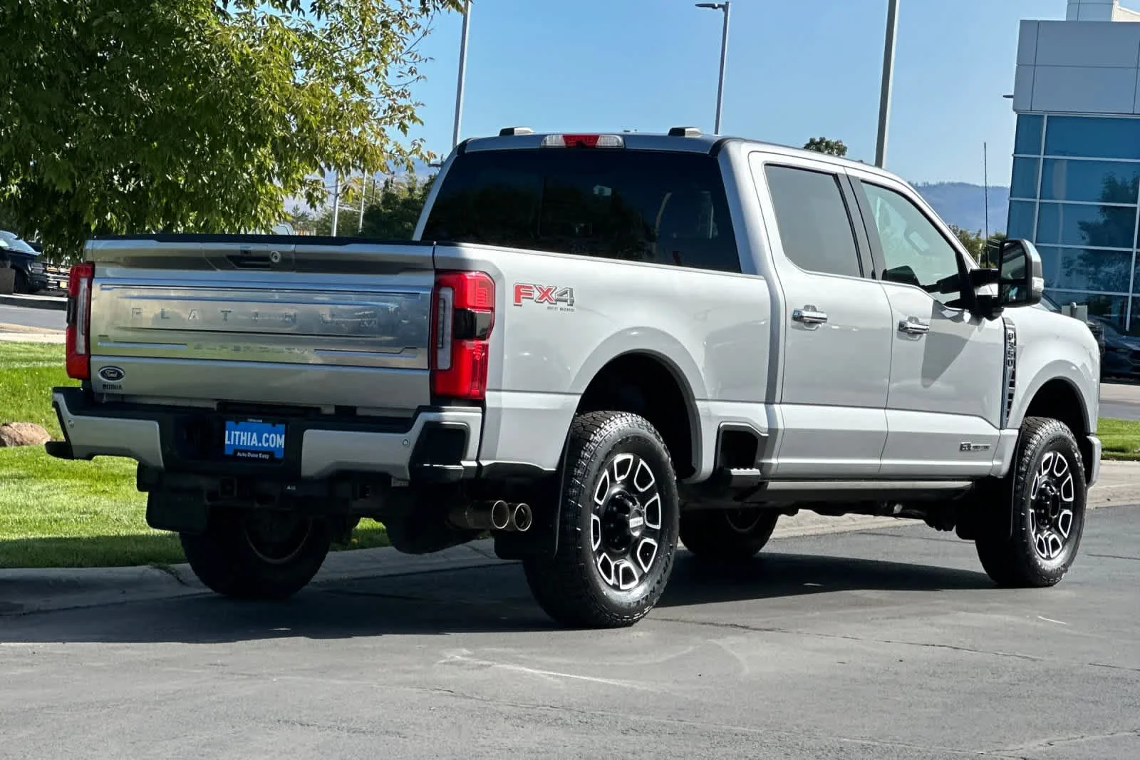 Certified Used 2023 Iconic Silver Metallic Ford Platinum image 2
