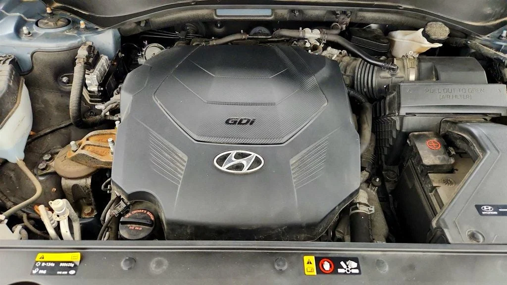 Used 2020 Steel Graphite Hyundai SEL AWD w/ Convenience Pkg, Sunroof & 8-Person Seating image 28