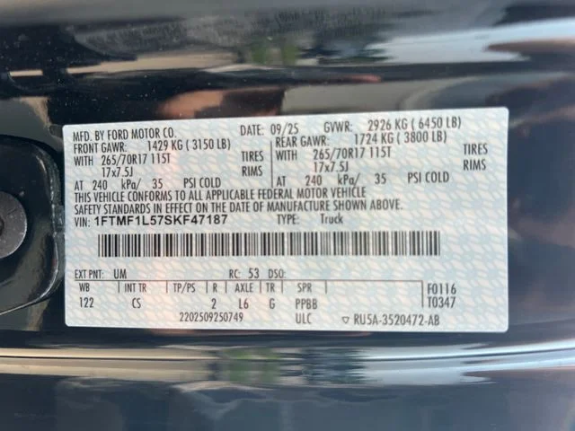 Used 2025 Black Ford XL image 31