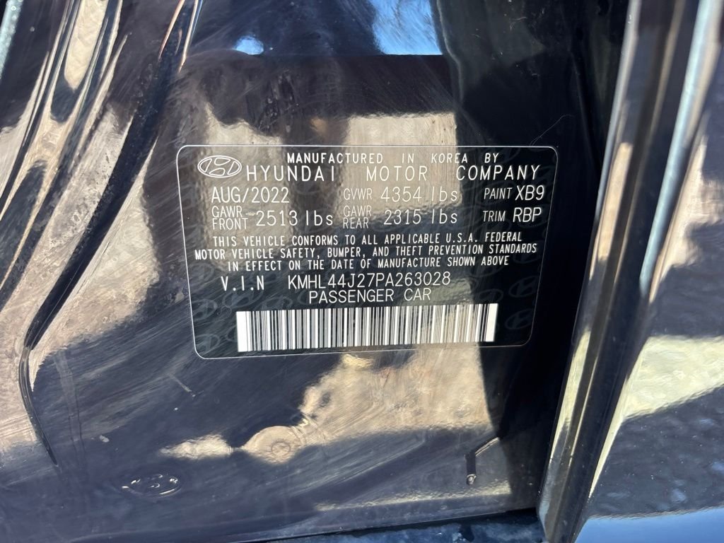 Used 2023 Blue Hyundai SEL Plus image 10