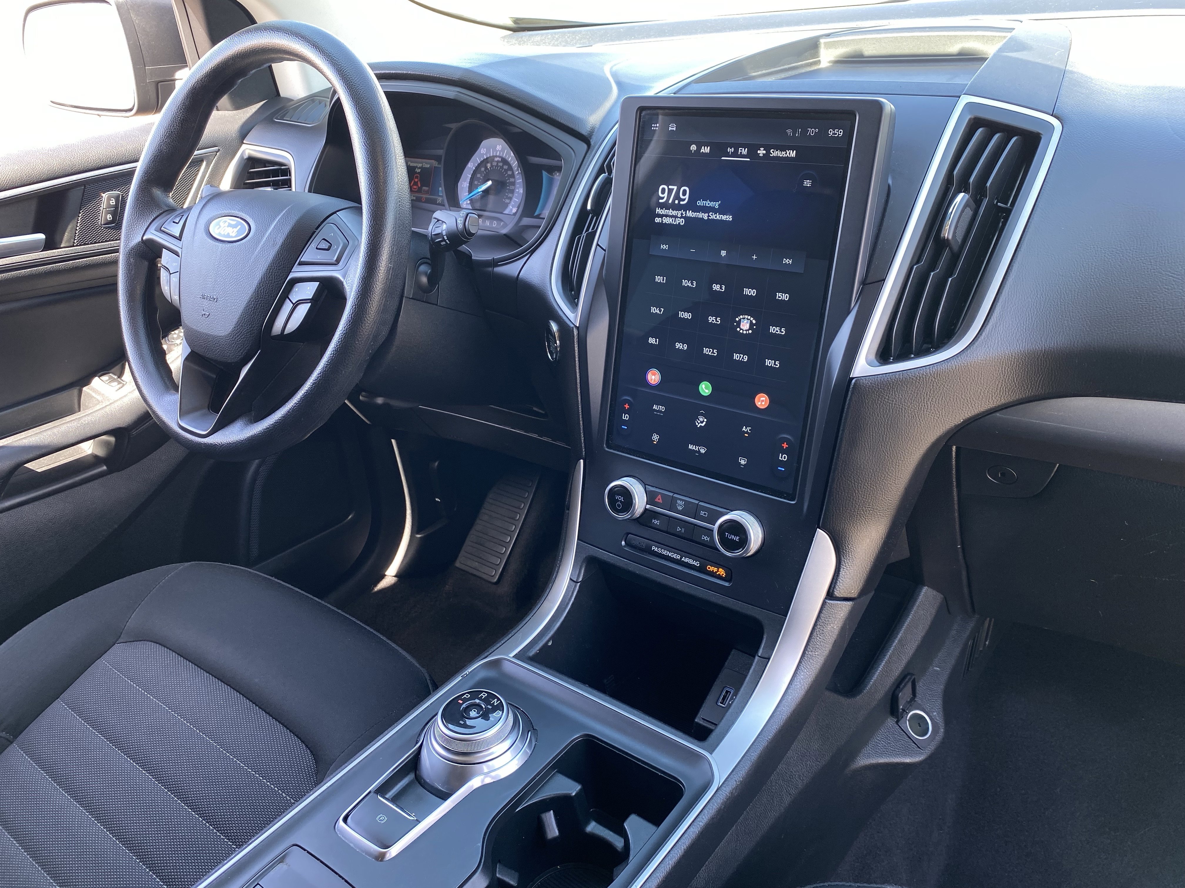 Used 2023 Agate Black Metallic Ford SE image 12