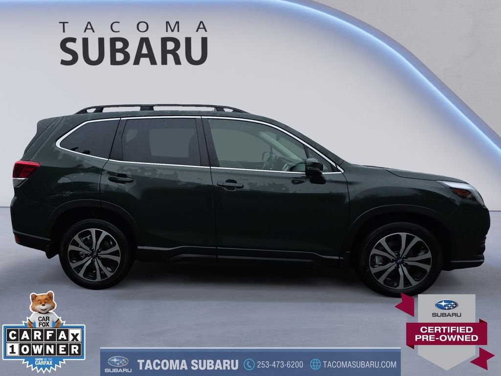 Certified Used 2022 Green Subaru Limited image 6