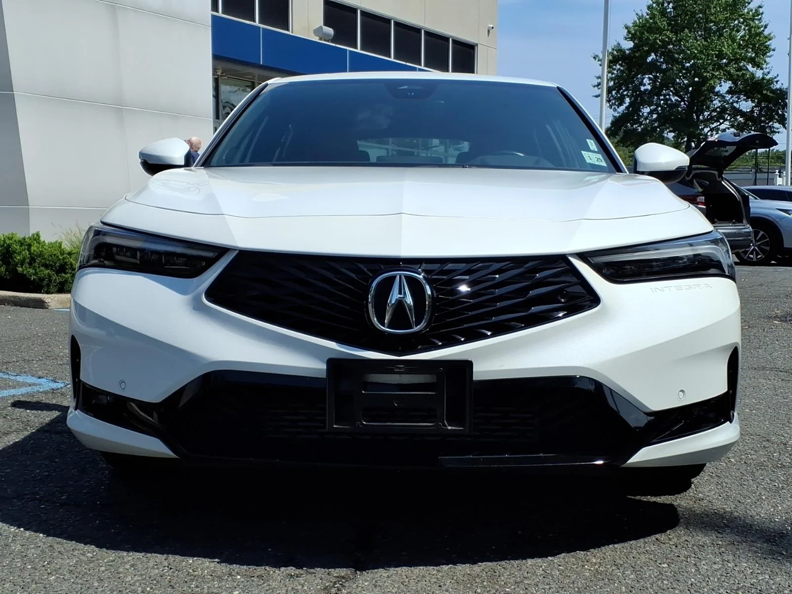 Used 2024 Platinum White Pearl Acura A-SPEC TECH image 2