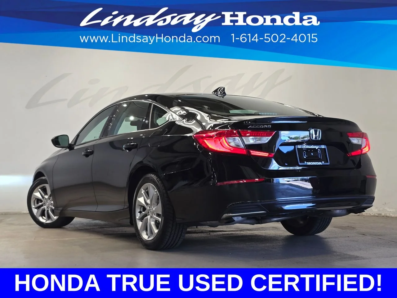 Certified Used 2019 Crystal Black Pearl Honda LX image 4