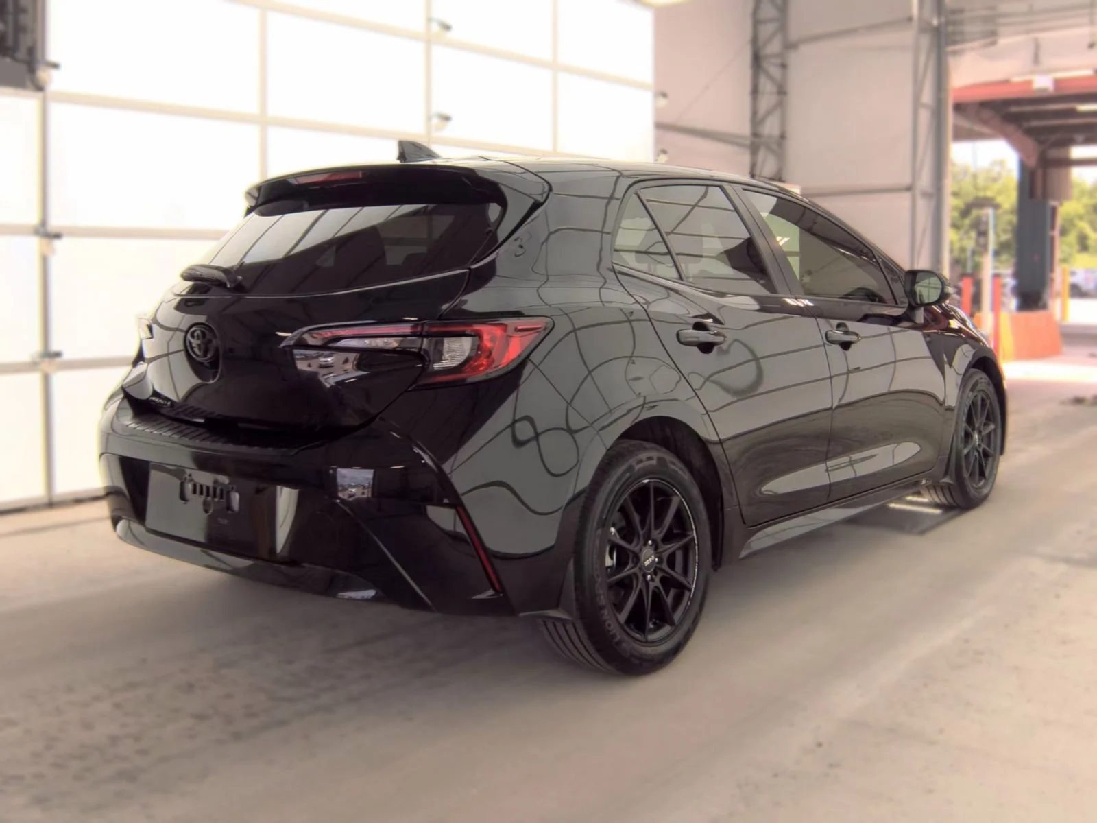 Used 2024 Midnight Black Metallic Toyota SE image 3