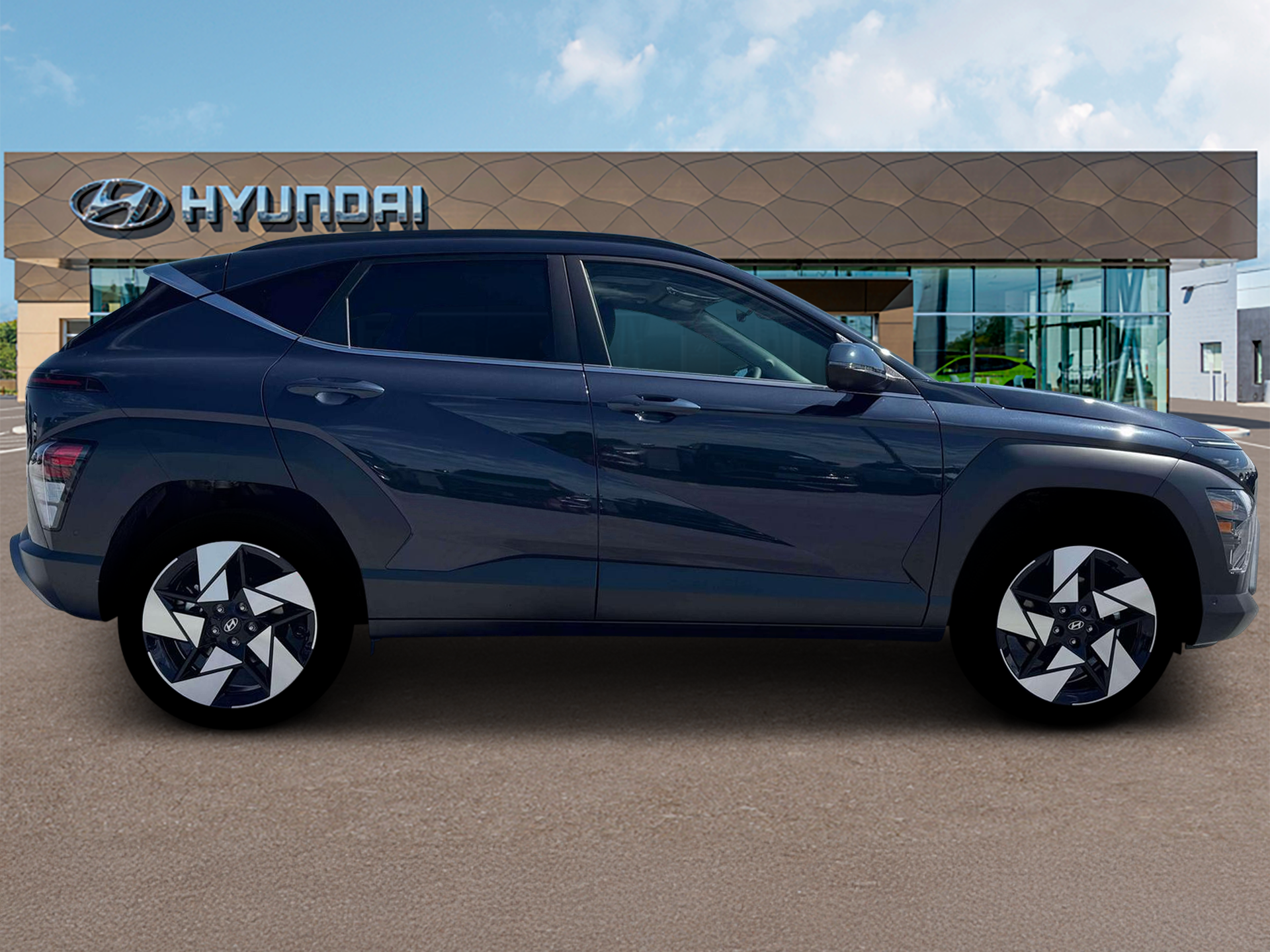 New 2026 Blue Hyundai Limited AWD image 9