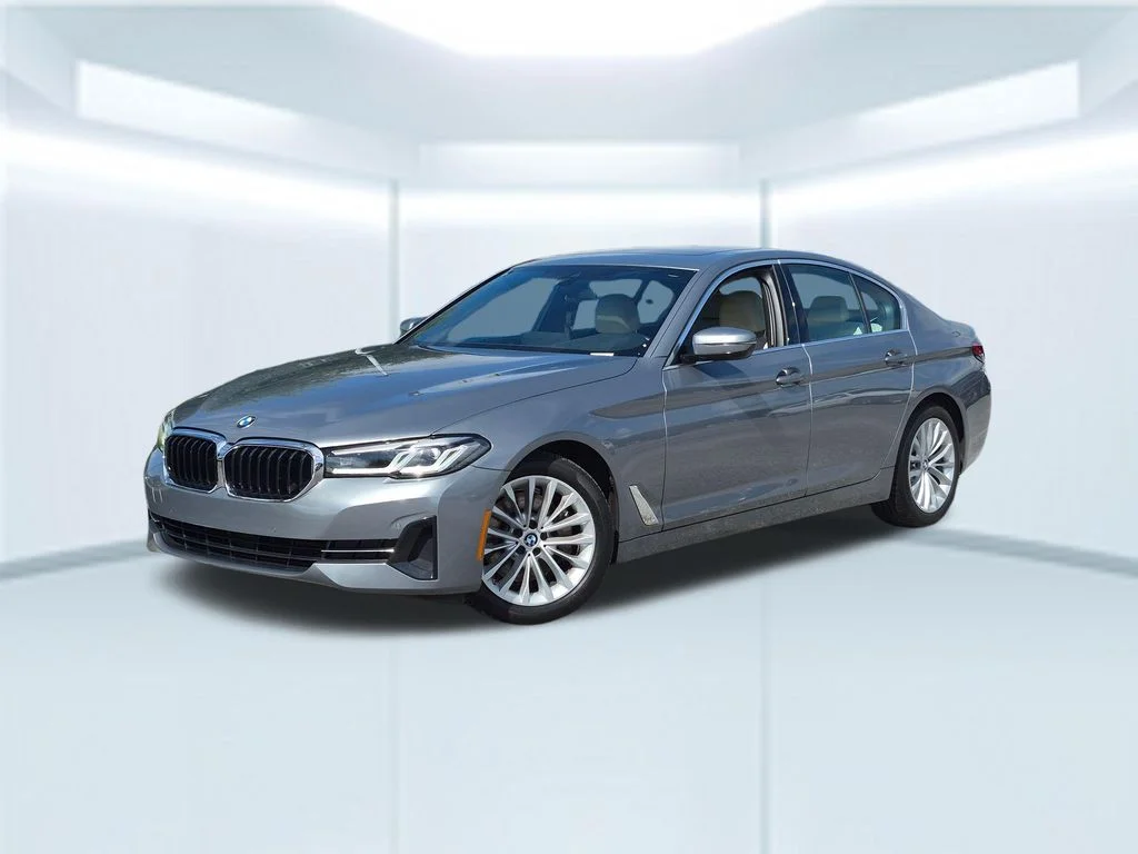 Used 2023 Gray BMW 530i image 1