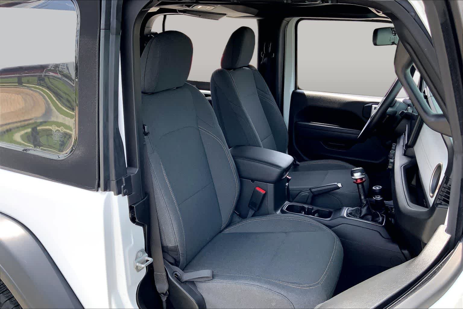 Used 2024 Bright White Clearcoat Jeep Sport image 9