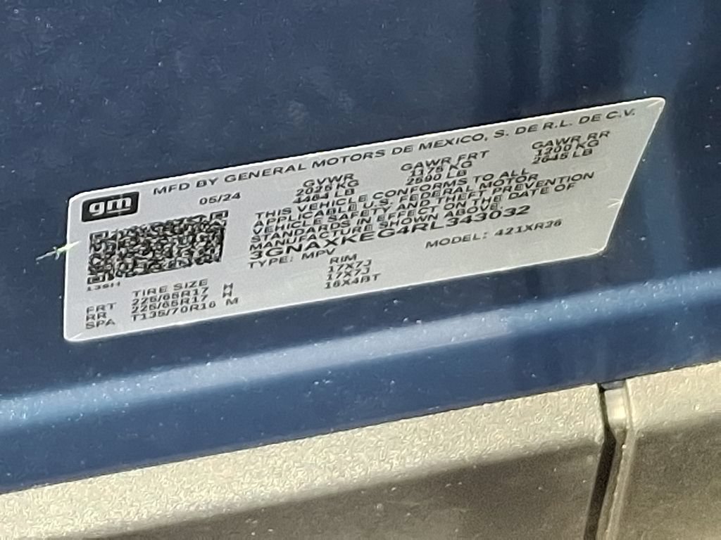 Certified Used 2024 Lakeshore Blue Metallic Chevrolet LT image 28