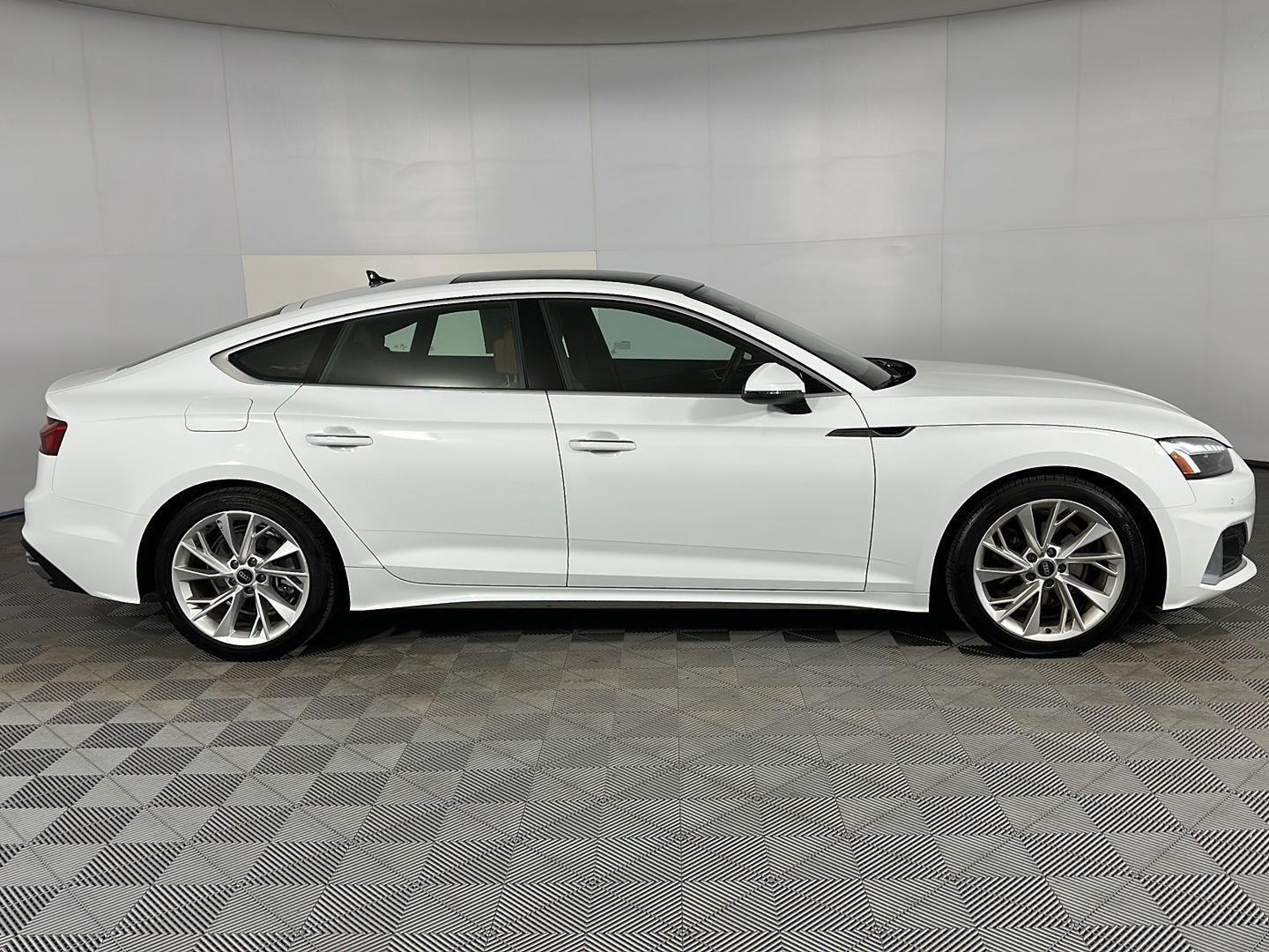Used 2023 Glacier White Metallic Audi Premium image 27