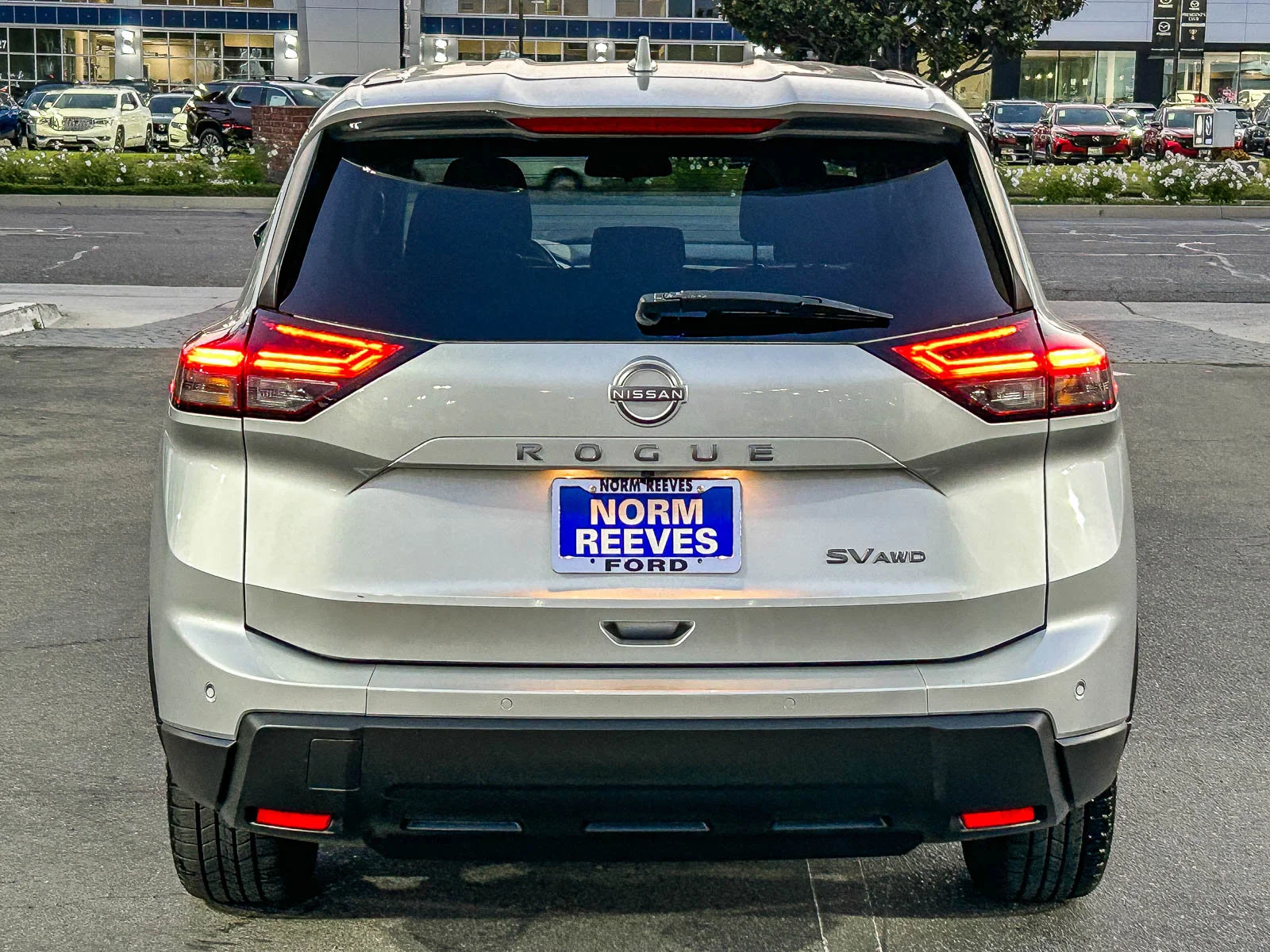 Used 2024 Brilliant Silver Metallic Nissan SV image 8