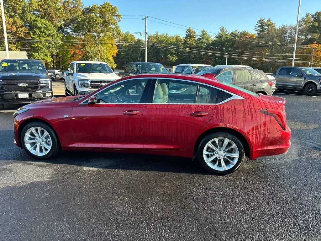 Used 2025 Radiant Red Cadillac Premium Luxury image 6