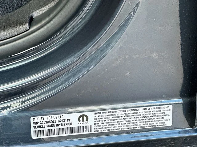 New 2026 Forged Blue Metallic Exterior Paint RAM Big Horn image 22