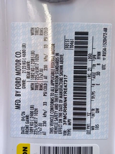 New 2026 Oxford White Ford Big Bend® image 34