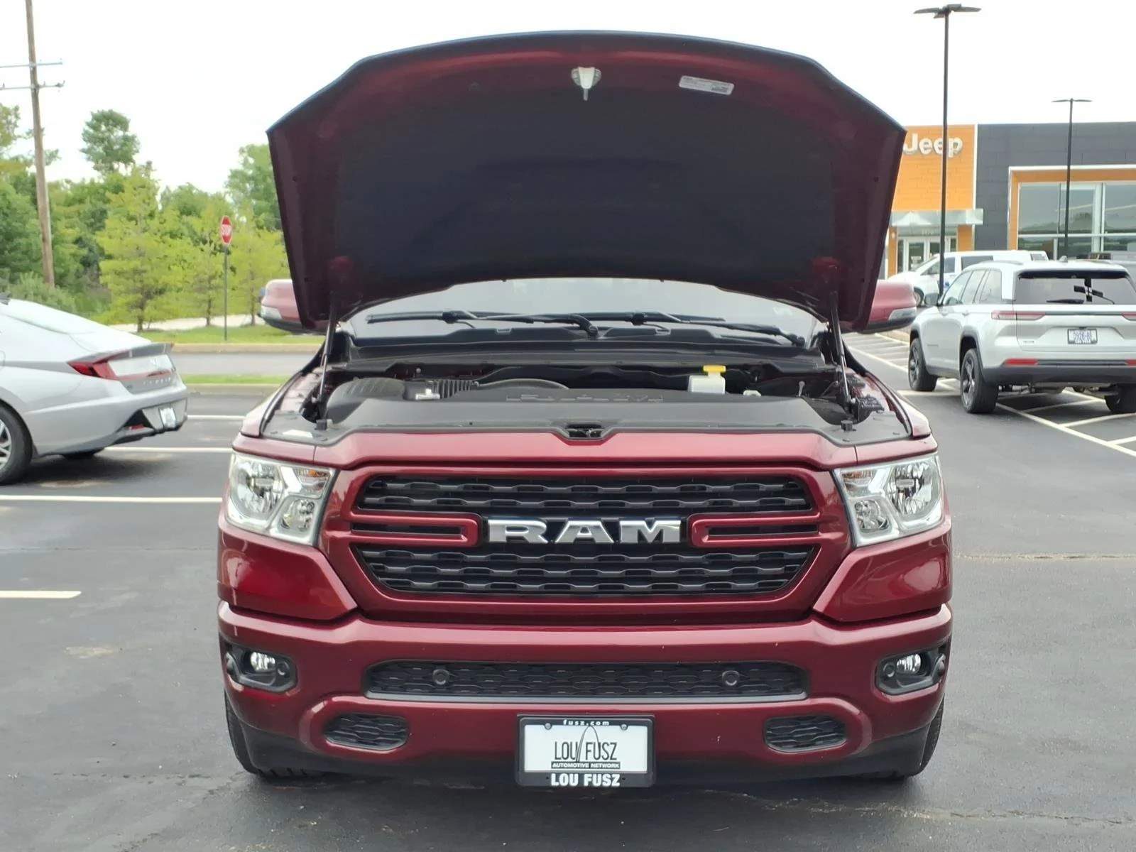 Used 2024 Delmonico Red Pearlcoat Ram Big Horn image 29