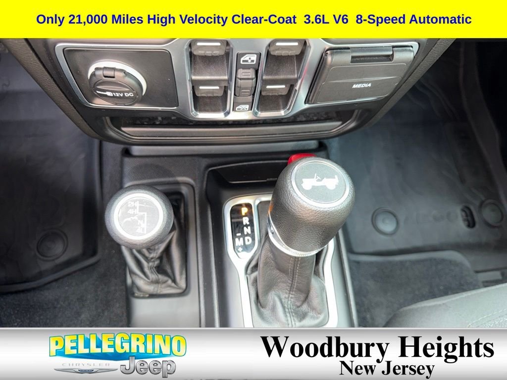 Certified Used 2022 Yellow Jeep Unlimited High Tide image 37
