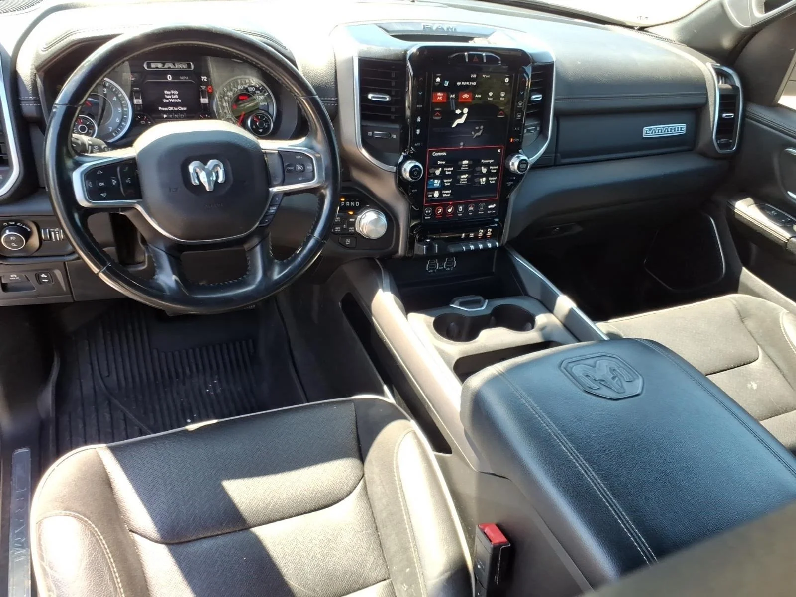 Used 2021 Patriot Blue Pearlcoat Ram Laramie image 21
