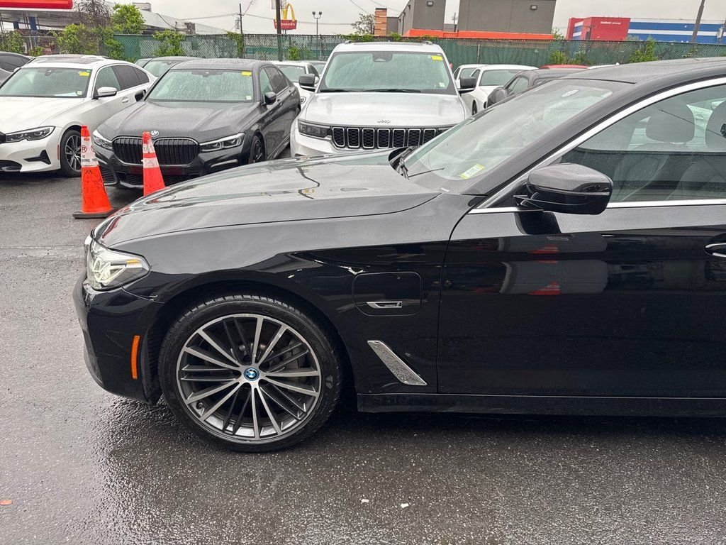 Used 2023 Black BMW 530e iPerformance image 8