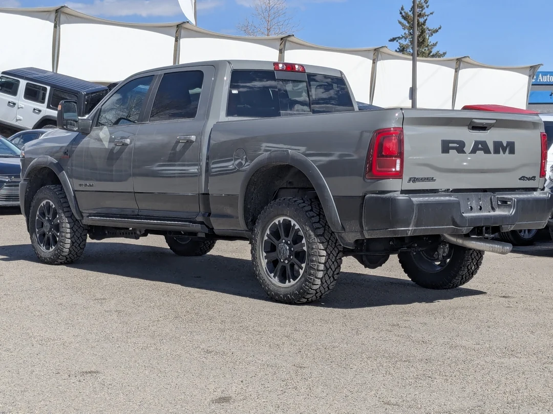 New 2026 Grey RAM Rebel - - 4x4 - Rebel Level 1 Equip Grp - 5th Wheel/Gooseneck Prep & More! image 6
