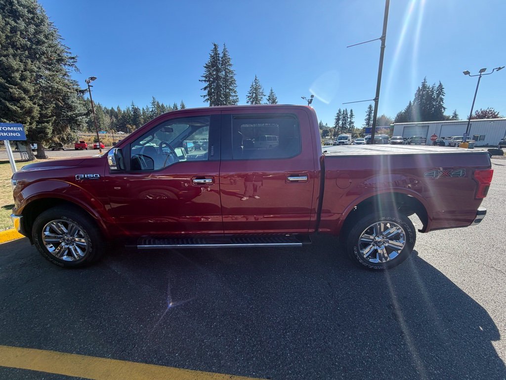 Used 2018 Red Ford Lariat image 3