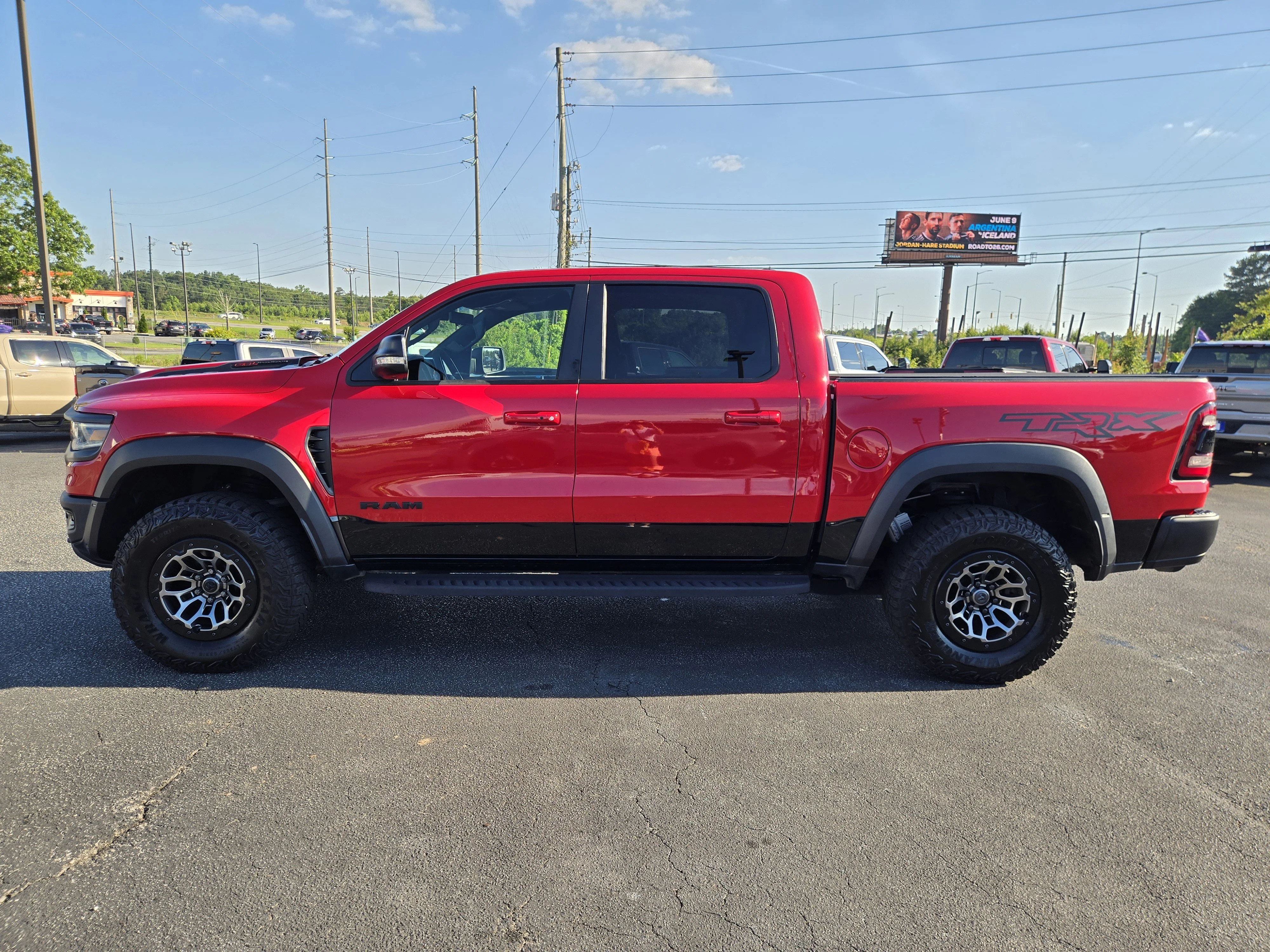 Used 2022 Flame Red Clearcoat Ram TRX image 10