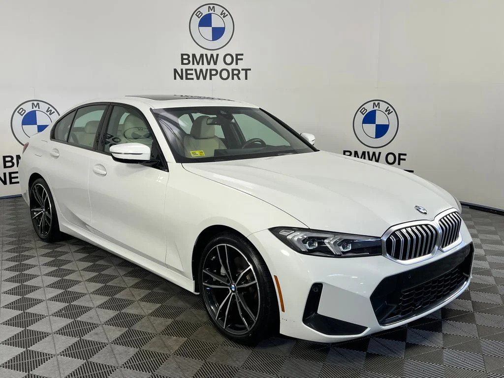 Certified Used 2023 White BMW 330i xDrive image 1