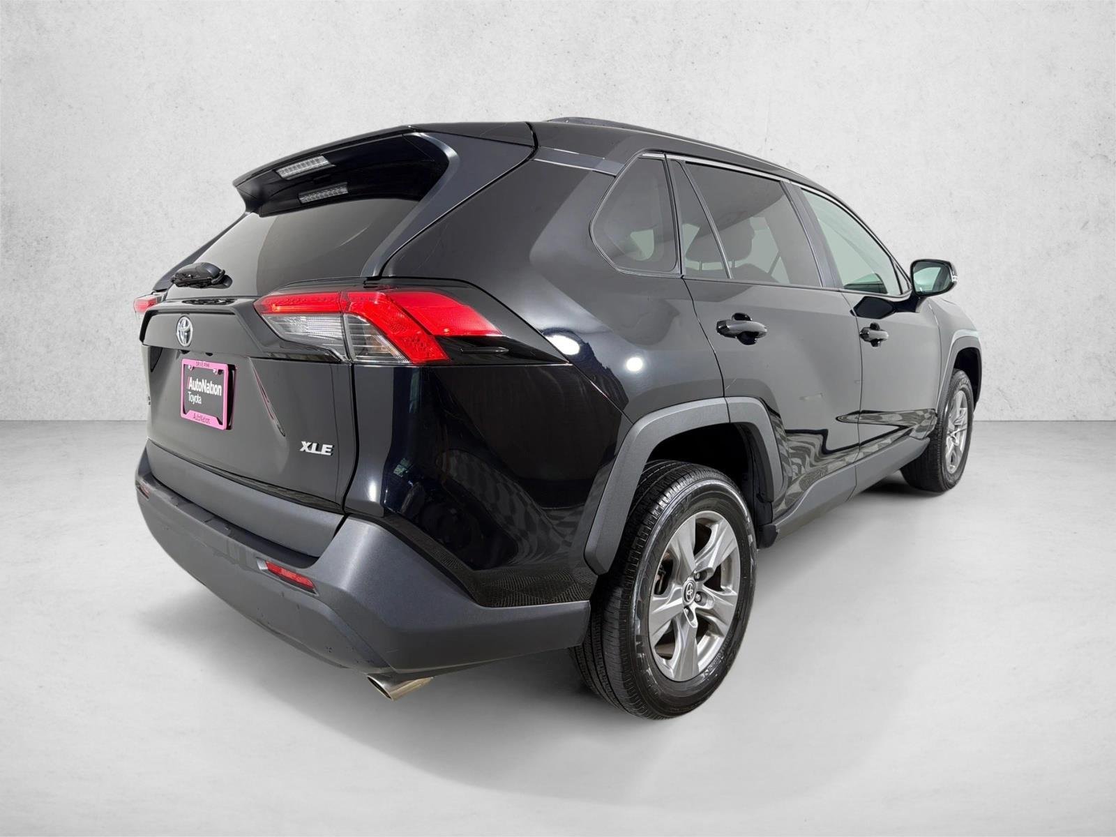 Used 2025 Midnight Black Metallic Toyota XLE image 3