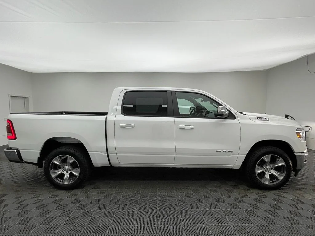 Used 2023 Ivory White Tri-Coat Pearlcoat Ram Laramie image 6