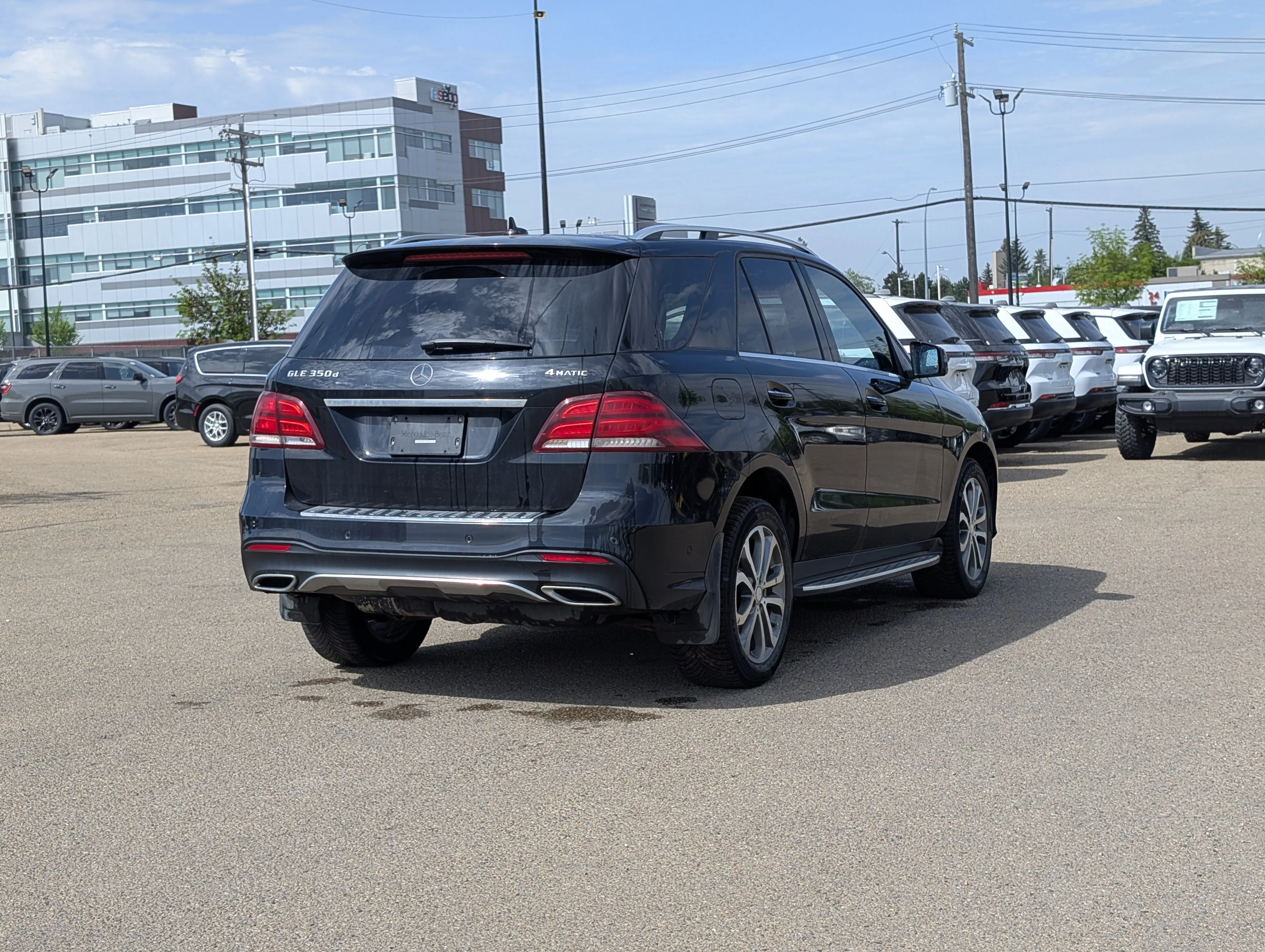 Used 2016 Black Mercedes-Benz GLE 350d image 7