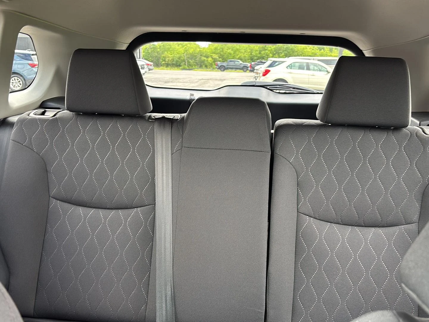 Used 2023 Barcelona Red Metallic Toyota LE image 32