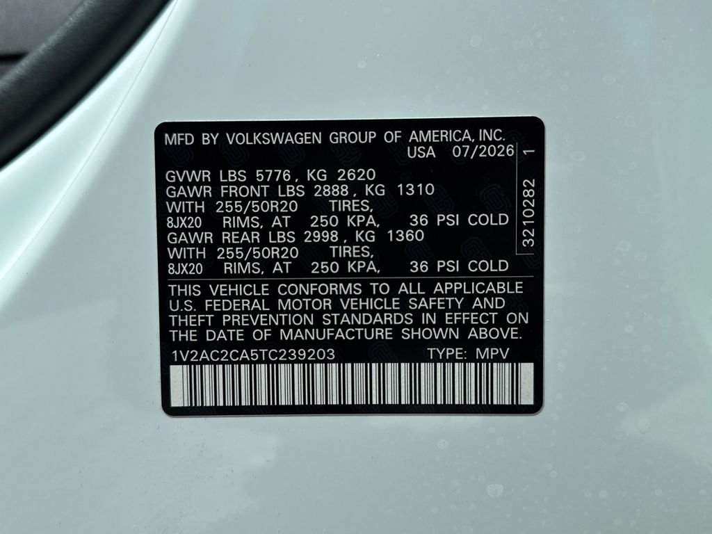 New 2026 Opal White Pearl Volkswagen SEL R-Line Black image 23