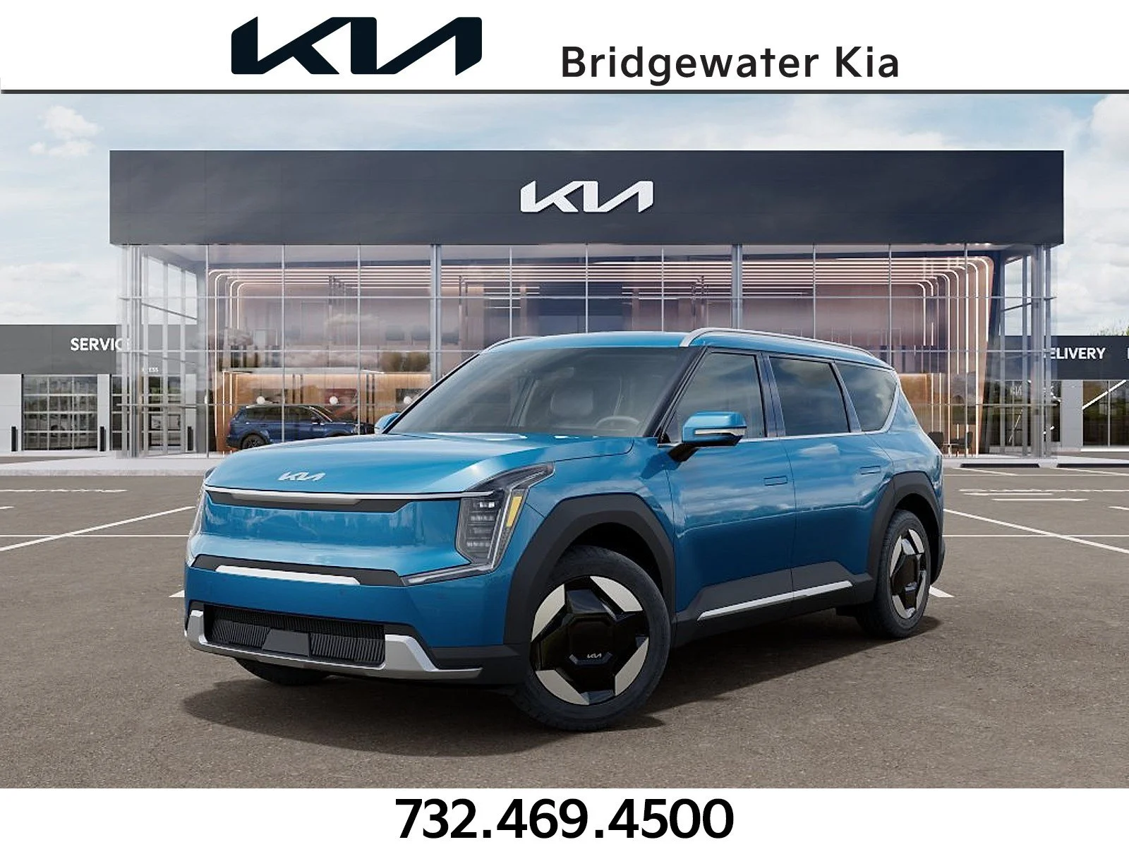 New 2026 Ocean Blue Kia Wind AWD image 1