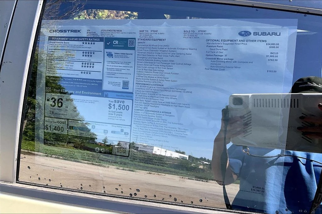 New 2026 SAND DUNE PEARL Subaru Limited Hybrid image 14