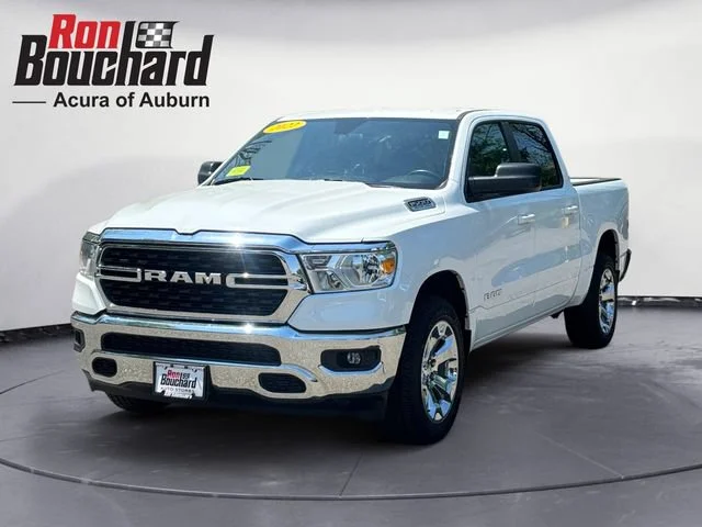 Used 2022 Bright White Clearcoat Ram Big Horn image 5