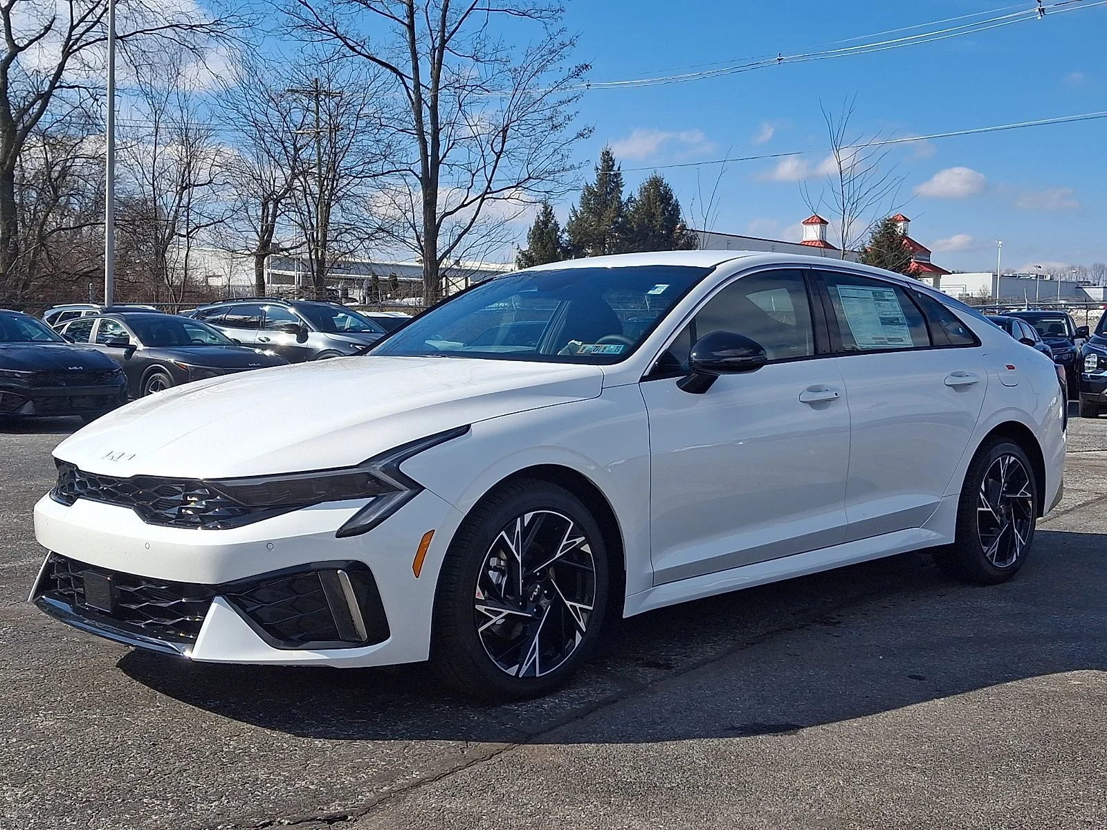 New 2026 White Kia GT-Line image 4