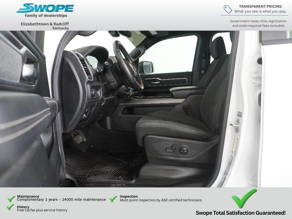 Used 2023 Bright White Clearcoat Ram Big Horn image 12