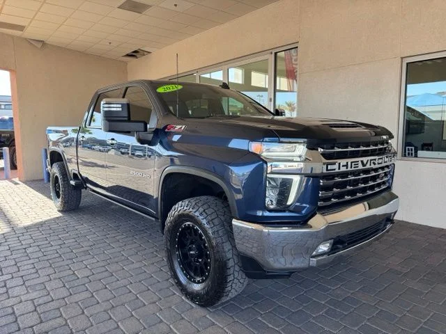 Certified Used 2021 Northsky Blue Metallic Chevrolet LTZ image 7