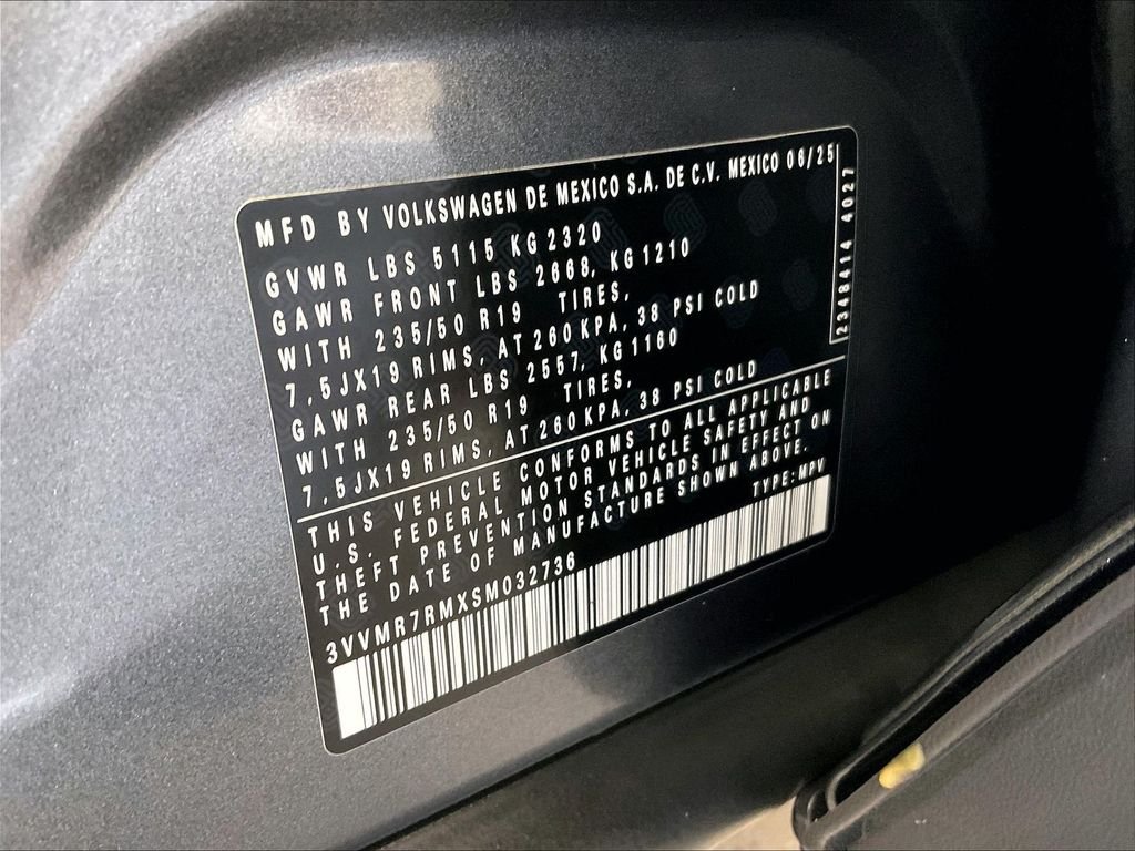 Certified Used 2025 Gray Volkswagen 2.0T SE image 36