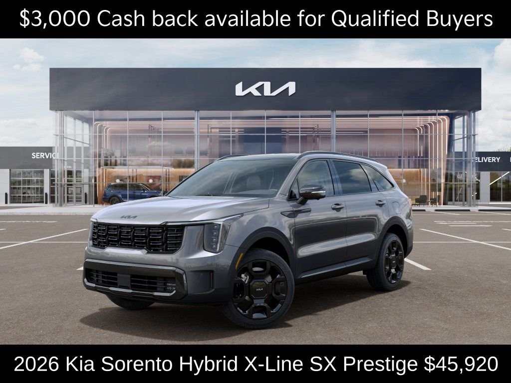 New 2026 Steel Gray Kia X-Line SX Prestige AWD image 2