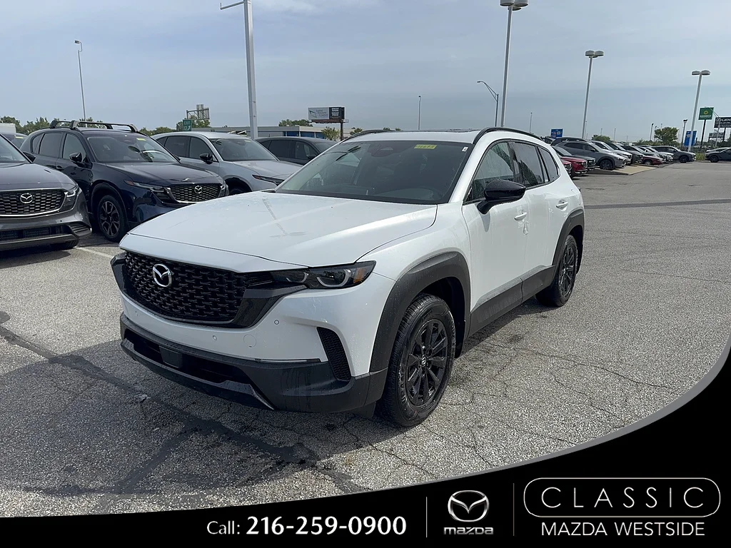 New 2026 Wind Chill Pearl Mazda Premium AWD image 1