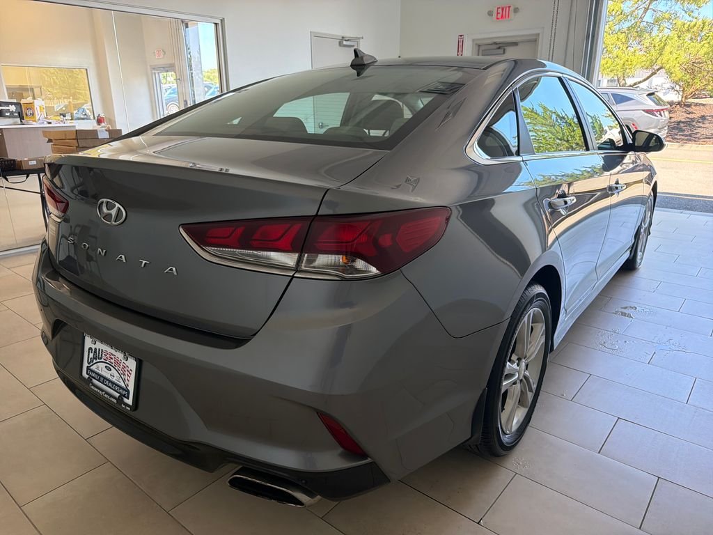 Used 2019 Machine Gray Hyundai SEL image 7