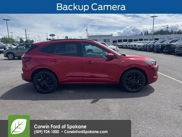 Used 2024 Rapid Red Metallic Tinted Clearcoat Ford ST-Line Elite image 4