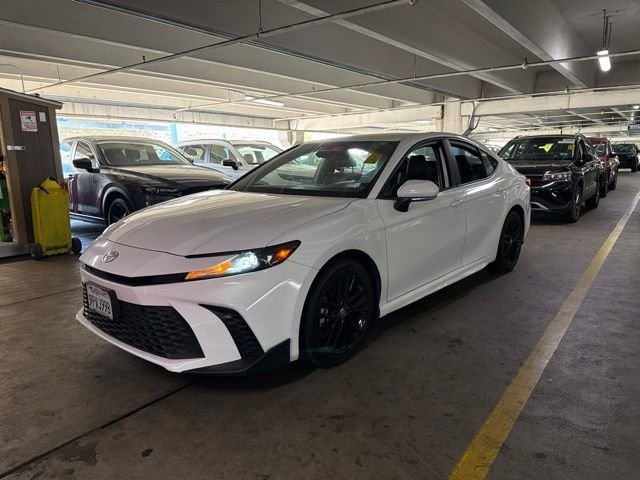 Used 2025 White Toyota SE image 1