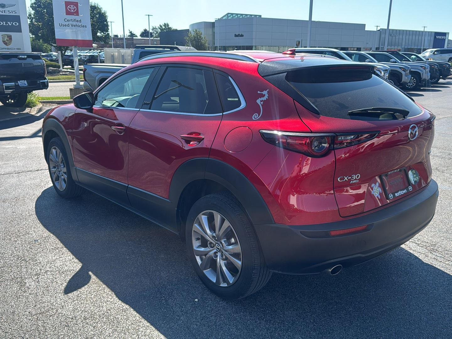 Used 2021 Soul Red Crystal Metallic Mazda Premium image 4