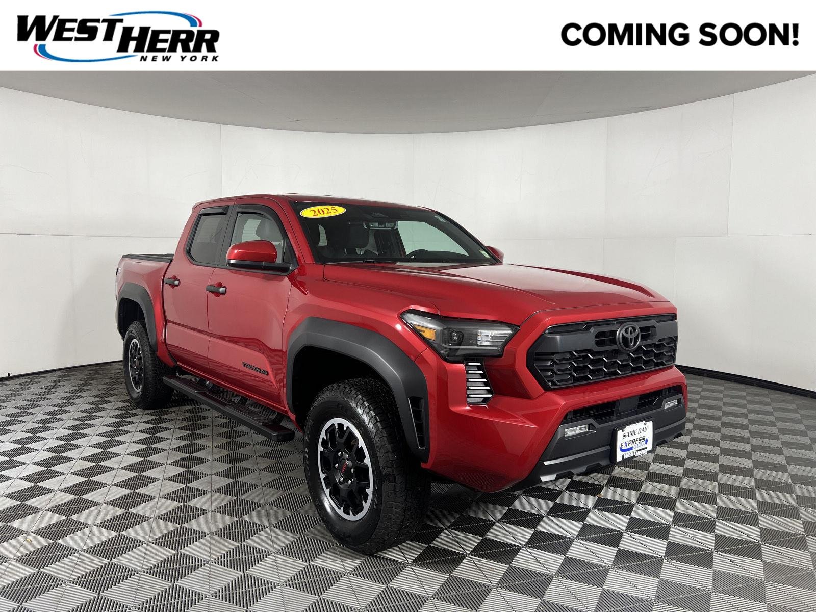 Used 2025 Supersonic Red Toyota TRD Off-Road image 1