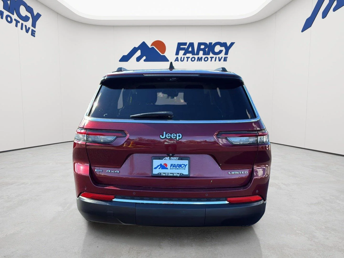 Used 2021 Velvet Red Pearlcoat Jeep Limited image 6